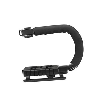 CIYODO Stabilizer Grip for Camera Shape Bracket Hot Shoe for Flash Microphone