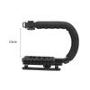 CIYODO Stabilizer Grip for Camera Shape Bracket Hot Shoe for Flash Microphone view 2