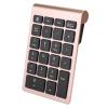 Aramox Wirelesss Numeric Keypad, RF304 22 Keys Numeric Keypad, Number Pad, USB 2.4G Wirelesss Mini Keyboard with Receiver (Rose Gold) view 4