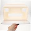 FELTECHELECTR Wireless Router Storage Box Wall-mounted Wifi Router Hider Cable Organizer for Clean Living Room Durable Material with Transparent Panel Easy to Install view 4