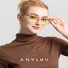 ANYLUV Blue Light Glasses for Men, Lightweight Computer Gaming Glasses, Stylish Anti Eyestrain Blue Light Blocking Men view 2