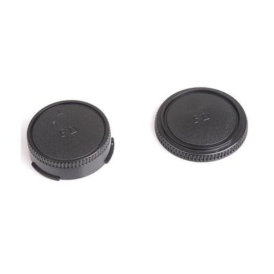 10Pairs Camera Body Cap + Rear Lens Cap for FD Camera Lens DSLR