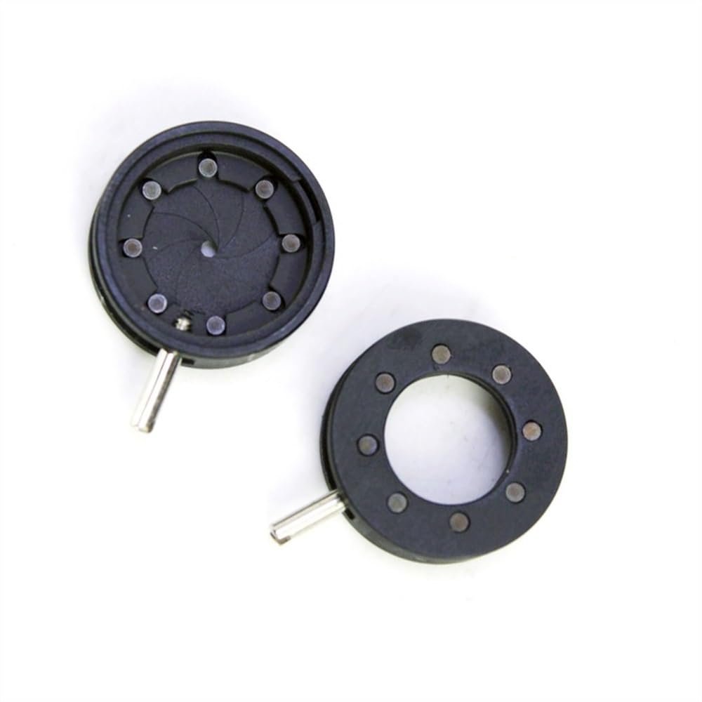 JOEBO Microscope Kit 0.8-7.5mm Iris Diaphragm- Manual Adjustable Iris Diaphragm 0.8-7.5mm Microscope Camera Module Microscope Lens Adapters(with Bracket)