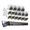 ANNKE 1080P Security Camera System, 32CH 3K Lite 5-in-1 DVR, 8X 2MP Outdoor Wired Turret Cameras & 8X 2MP Bullet Cams with Smart Color Night Vision, Built-in Mic, AI Motion Detection, 4TB Hard Drive view 1
