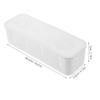 CIYODO 2pcs Cable Winder Organizer for Efficient Wire Management Cord Storage Box White Cord Arranging Case for Use view 2