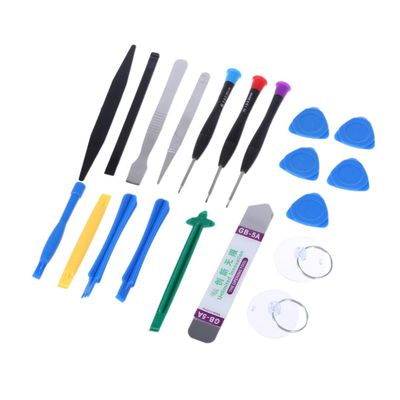 FELTECHELECTR 20pcs Electronic Screwdriver Multi-functional Disassembling Tool Kit for Non- Handle for Precision Electronics and Wires