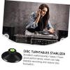 Hemobllo 1pc Metal Record Player Stabilizer Level Bubble Reduction Clamp for Vinyl Disc Players Essential Accessory for Enhanced Audio Quality and Performance view 4