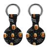 Beer Glasses Case Compatible with Airtag Holder Shockproof with Keychain for Pet Tracking Bags Keys Luggage 2PCS view 1
