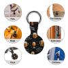 Beer Glasses Case Compatible with Airtag Holder Shockproof with Keychain for Pet Tracking Bags Keys Luggage 2PCS view 3
