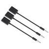FELTECHELECTR 3pcs Vehicle Compatible Audio Cable USB to Cable for Car Auxiliary Cord Support view 1