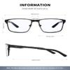 ANYLUV Blue Light Glasses for Men/Women, Lightweight Blue Light Blocking Glasses, Anti-Eye Strain Computer Glasses for Gaming view 3