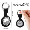 D20 Dice Case Compatible with Airtag Holder Shockproof with Keychain for Pet Tracking Bags Keys Luggage 2PCS view 2
