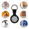 D20 Dice Case Compatible with Airtag Holder Shockproof with Keychain for Pet Tracking Bags Keys Luggage 2PCS view 3