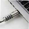 CIYODO USB Computer Lock with Password Protection Flexible Design Rotation Anti-Theft Security for Laptops and Digital Devices Easy Sponge Patch view 3