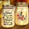 Kenon Custom Memorial Photo Mason Jar Night Light, Im Always with You, Mason Jar Lights Home Decor, Remembrance Gift for Family Members Mom Dad Grandma Grandpa view 1