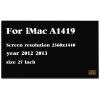 GBOLE LM270WQ1(SD)(F1) Replacement for iMac A1419 2560x1440 60HZ LCD Laptop LED Display Digitizer Panel (Non-Touch Screen) view 1
