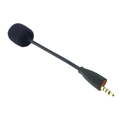 3.5mm Gaming Headsets Microphone Boom Foam Filter for MMX100/MMX150 Headsets Game Communication Streaming Microphone