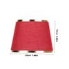 HOLIDYOYO Fabric Lamp Shade Living Room Decor Easy Install Ceiling Pendant Light Shade view 2