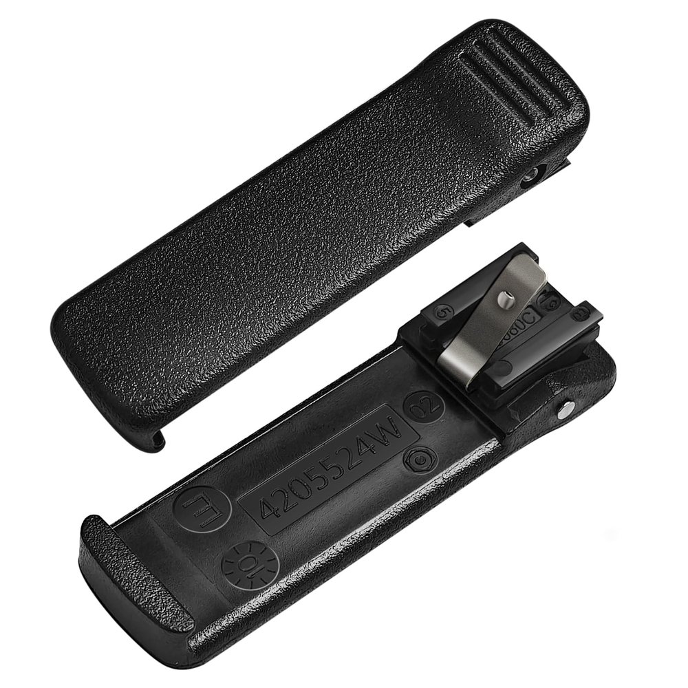 2-Pack HLN8255 HLN8255B Belt Clip for Motorola CP200 CP200D CP200XLS CP140 PR400 EP450 DEP450 GTX800 HT1000 JT1000 MT2000 NNTN4970 HNN9049 HNN9360 PMNN4005 PMNN4005B