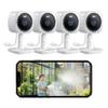 Hugolog 2K Light Bulb Security Cameras Wireless Outdoor-2.4GHz Cameras for Home Security & 3K 5MP Outdoor Indoor Security Camera view 2