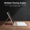 aMZCaSE for iPad Air 13 inch Case with Keyboard(M2/M3), Folio Magnetic Detachable Stand Cover for iPad Air 13 inch 2024/2025, Pro 12.9 inch 6th/5thGen, Pen Holder, Smart Wake/Up, Champagne Pink view 4