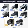 Fitcamx 4K Dash Cam Compatible with Mercedes-Benz GLC W204 W205 & C Class X253 (Model 6329), OEM Factory Look, UHD 2160P Video, Loop Recording, WiFi Connect & APP, G-Sensor, Easy to Install, 64GB Card view 2