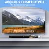 Kinhaly USB C to HDMI for TV, 4K@60Hz Type C to HDMI Adapter with Charging Port, iPhone to Hdmi to USB C Adapter Compatible for iPhone 16/15 Series/iPad Pro/Galaxy/MacBook Pro to HDTV Projector view 4