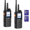 KSUN 4G Network Lifetime Free Global POC Radios PTT with Pre-Paid SIM Card Walkie Talkies Unlimited Range, Handheld UHF Dual Mode, Gifts for Family Bus Drivers, Camping KSUN CT58 (2 Pack) view 1