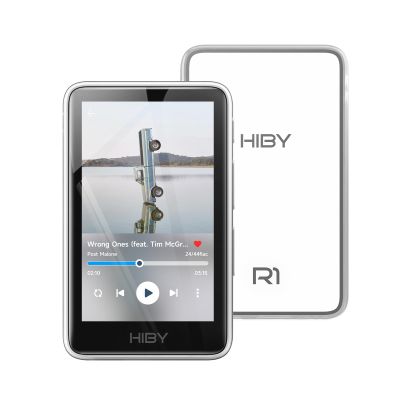 HiBy R1 HiFi MP3 Player with Bluetooth 5.1 Tidal Qobuz DSD 256 Native Lossless Music Player with Touchscreen/Hi Res Audio Certified/MSEB Tuning/2TB Expanded Memory
