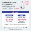 Hugolog 4G LTE Cellular Light Bulb Security Camera,3602K Security Cameras,3K 5MP Outdoor Indoor Security Cameras for Home Security, Home Camera with Starlight Color Night Vision,Built-in Spotlight view 3