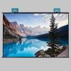 Manual Pull Down Projector Screen 30'' 40'' 50'' 60'' Wrinkle-Free Projection Screen 4K Portable Mobile Movie Screen for Home Cinema, Office Public Display, Meeting Camping(30inch-4:3) view 1