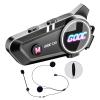 JZAQ Motorcycle Helmet Bluetooth Headset,High Sound Quality,Waterproof Sports Headset,Speakers Hands Free,Music Call Control,Automatic answering,120 Hours Playing time 1000mAh view 1