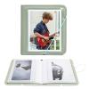 Rieibi Photo Album for Fujifilm Instax Wide210/Wide300/Wide400 Camera, Album for Polaroid, 3.4x4.3 Inch Wide Film 28 Pockets PU Leather Photo Frame for Instax Wide 400 Album, for Polaroid Album view 1