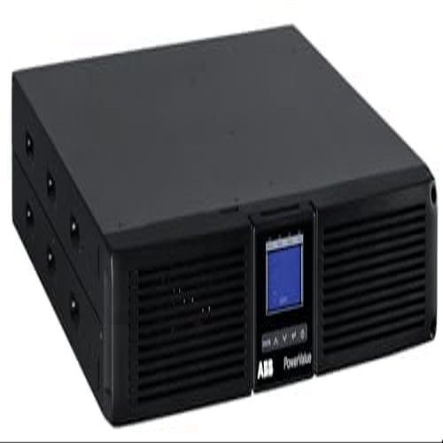 ABB PowerValue 11RT Uninterruptible Power Supply (UPS/USV) PowerValue 2kVA (4NWP100201R0001), 7 minutes, black
