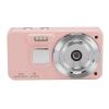 Upgrade Digital Camera, Portable 64MP 4K 18x Zoom Autofocus Anti Shake Selfie HD Video Vlogging Camera Compact Travel Camera for Teen Boy Girl Kids (Pink) view 1