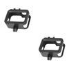Hoement 2pcs Housing Case Shock-Resistant Wear-Resistant Frame Side Accessory for Charging view 1