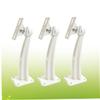 Angoily 3pcs Wall-Mounted Camera Stands Monitor Bracket Security Camera Support Easy Degree Swivel Wide View view 4