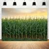 15X10ft Corn Stalks Photo Backdrop Photography Background, Green Outdoor Tall Fake Cornfield Maize Countryside Harvest Farm Party Backdrops Photo Booth Prop Decorations Wall Decor Tablecloth view 1