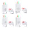 Nineleaf Motion Detector, Store Door Alarm, Commercial Door Alarm, 17 Tones, 5 Volume Levels, Vibration Function, 918ft Range, 4 LED Indicators, 4PK view 1