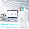 Nineleaf Motion Detector, Store Door Alarm, Commercial Door Alarm, 17 Tones, 5 Volume Levels, Vibration Function, 918ft Range, 4 LED Indicators, 4PK view 3