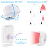 Nineleaf Motion Detector, Store Door Alarm, Commercial Door Alarm, 17 Tones, 5 Volume Levels, Vibration Function, 918ft Range, 4 LED Indicators, 4PK view 4