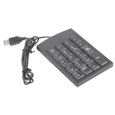 Dioche USB Numeric Keypads, Mini USB Keypad Portable Mini USB Numeric Keypad Number Keyboard Number Pad Numeric Keypad for Laptop