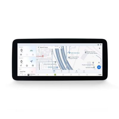 DUDUAUTO DUDU7 1920x720 12.3" Universal Car Radio Upgrade Stereo 8-Core Android 13 6+64GB Head Unit with Car-Play Android Auto Type-C Port(Type B)