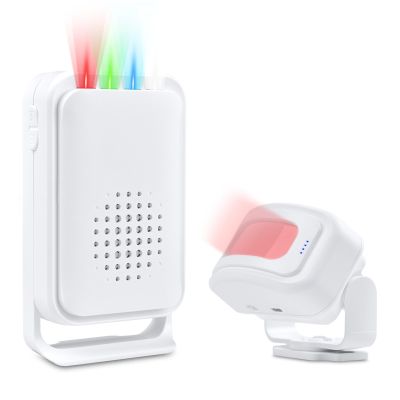 Nineleaf Entrance Alarm Chime for Business, Door Chime with Motion Detector, Store Door Alarm for Inside Homes, Businesses, Stores