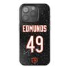 Keyscaper Tremaine Edmunds Black Chicago Bears Bling iPhone Case view 1