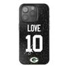 Keyscaper Jordan Love Black Green Bay Packers Bling iPhone Case view 1