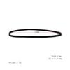 JunZheHub Phonograph VCR Player/Disc Drive Belt/Turntable Belt for Video, 156mm view 3