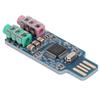 USB Sound Card, External Sound Card, Audio Adapter for Computer Laptop, Bare Plate is Easy to Find Out the Material is Good view 3