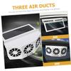 VINTORKY Solar Mounted for Automobile Solar Cooler Fan Efficient Car Air Vent Radiator view 4