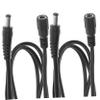 Angoily 2pcs Heavy Duty Extension Cord Dc Power Extension Cable Male and Female Connectors for Router Camera Led Strip CCTV Dvr view 1